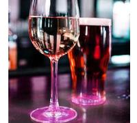 Shein 3/5/10 piezas Posavasos luminosos LED, Luces decorativas para tazas, Adecuado para decoración de bar, sala de estar, fiesta de cumpleaños, Aplicable p