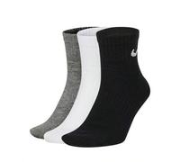 Shein 3 paquete Everyday Lightweight Unisex Socks White / Black / Dark Grey
