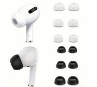 Shein 3 pares de puntas de repuesto de algodón compatibles con Pro de 1ra/2da generación, de varios tamaños, amigables con la piel