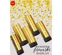 Shein 3 piezas/1 pieza Lanzadores de confeti de papel multicolor, cañones de confeti coloridos, decoraciones y regalos para fiestas, adecuados para bodas, c