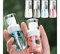 Shein 3 piezas Botellas atomizadoras de perfume recargables de niebla ultra fina, Botellas de spray de bruma facial mini, Vaporizador de desinfección de alc