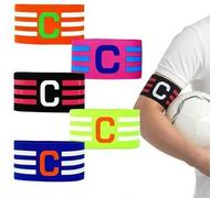Shein 3 piezas Brazaletes de Capitán: Brazalete de Capitán C, Brazalete de Capitán Elástico, Brazalete de Capitán Ajustable, Brazalete de Capitán de Equipo