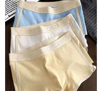 Shein 3 Piezas de Boxers de Moda para Hombre, Diseño de Cinturón, Elásticos Suaves y Transpirables, Ropa Interior Cómoda