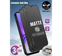 Shein 3 piezas de protector de pantalla de cerámica mate, apto para Samsung Galaxy S26 S25 A57 A37 Series / 14T 15T 13T Pro A5 A4 A3 Note 13 14 4G 5G, anti-