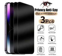 Shein 3 piezas de protector de pantalla de vidrio templado antirreflectante para iPhone 17/17 Pro/17 Pro Max/17 Air/16 Promax/16/16 Pro/16 Plus/15 Promax/15