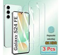 Shein 3 piezas de vidrio templado compatible con Samsung Galaxy A56 A36 A26 A16 A06 A55 A35 A25 A15 A05 A54 A34 A24 A14 A04 A73 A53 A33 A23 A13 A03 A72 A52