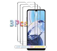 Shein 3 piezas de vidrio templado de alta definición, compatible con VIVO Y53S 5G A53S 5G Y21 Y33S Y12A, película protectora de pantalla ultra alta definici