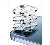 Shein 3 piezas Película protectora de vidrio para cubrir toda la cámara compatible con iPhone 17 16 Pro Max 17 Air 15 14 13 12 11 Accesorios Vidrio para len
