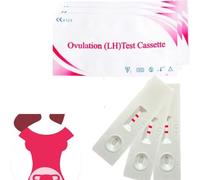Shein 3 piezas Tiras de prueba de ovulación, prueba de preparación de la ovulación, monitoreo del folículo del óvulo (no son tiras de prueba de embarazo)