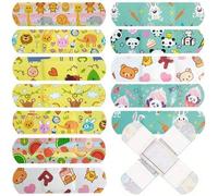 Shein 30/60/120 piezas de tiritas con diferentes patrones de dibujos animados, vendajes de primeros auxilios, yeso, artículos esenciales para el hogar, viaj