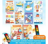 Shein 30 páginas/set Libro de pintura y coloreo con las manos: Diversión para colorear y dibujar, libro de arte de graffiti DIY multicolor para niños, inclu