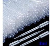 Shein 30 piezas/ 60 piezas/ 100 piezas Pipetas de transferencia de 3ml para tónico, aceites esenciales, perfumes, alimentación de mascotas, herramienta mu