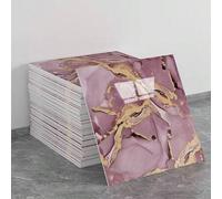 Shein 30 piezas Papel tapiz autoadhesivo con patrÃ³n de mÃ¡rmol, papel tapiz de azulejo cerÃ¡mico brillante, papel tapiz autoadhesivo, papel tapiz para deco