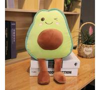 Shein 30cm/11.8 pulgadas Lindo peluche de aguacate de peluche suave con forma de fruta para decoración del hogar Juguete de peluche esponjoso Muñecas abraza