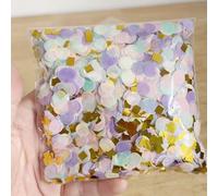 Shein 30g/Bolsa 1cm Confeti de papel pastel de colores mixtos para decoración de bodas, fiestas de cumpleaños, bautizos y cristian ismos, confeti redondo pa