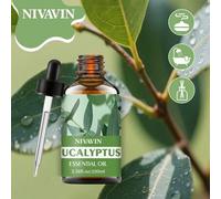 Shein 30ml/60ml/100ml Aceite Esencial de Eucalipto, Extracto Natural de Planta, Fragancia Duradera, Ambientador, Estimulante y Ayuda al Sueño, Apto para Dif