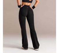 Shein 31" Leggings de compresión con costuras moldeadoras, control de abdomen y levantamiento de glúteos FeatherFit™-Sculpt Beyond The Flare, con bolsillos