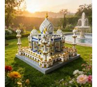 Shein 3200 piezas Juego de bloques de construcción micro mini de la serie Taj Mahal: Juguete de construcción 3D estereoscópico. Este set incluye estructuras