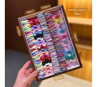 Shein 328 piezas Juego de pasadores de pelo de estilo dulce y de colores surtidos, adecuado para accesorios de pelo de uso diario