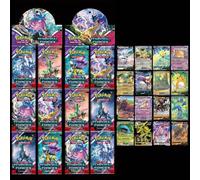 Shein 36 bolsas/360 piezas Cartas Pokémon en inglés Paquete complementario Cartas de batalla Cartas de intercambio de evolución Juegos de colección de carta
