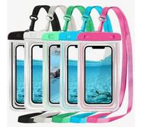 Shein 3pcs/1 pieza/Funda impermeable universal para teléfono, Estuche impermeable para teléfono, Compatible con IPhone 14/13/12/11 ProPlus, Compatible con G