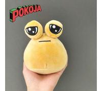 Shein 4.72 pulgadas Súper pequeño 12cm Peluche de animales de peluche Pou, Lindo mi mascota extraterrestre Pou de peluche perfecto para el Día de San Valent