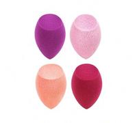 Shein 4 paquetes de esponjas de maquillaje de tamaño mini para mezclar, para base de maquillaje y corrector, tamaño mini para el área del ojo y retoques, am