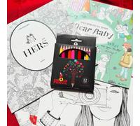 Shein 4 Paquetes de Libros para Colorear para Adultos | 12 Páginas con Diseños de Mandalas y Comida | Alivio del Estrés y Terapia Artística | Regalo para Mi