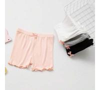 Shein 4 piezas de pantalones cortos de ropa interior protectora suave y transpirable de modal para niñas jóvenes, calzoncillos cómodos