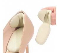 Shein 4 piezas de protectores de suela de zapato, almohadillas para talón, insertos ajustadores de talla de zapato, pueden ajustar 0.5 tallas, adecuados par