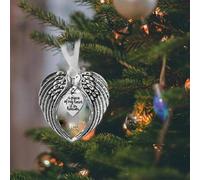 Shein 4 Piezas Decoración Conmemorativa de Navidad - Una Parte de Mi Corazón en el Cielo - Decoración de Alas de Ángel - Para Recordar a un Ser Querido Fall