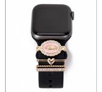 Shein 4 piezas/Set Decoración de Encanto de Virgen María con Strass para Correa de Reloj, Adecuado para Accesorios de Correa de , Adecuado para Regalo de Ac