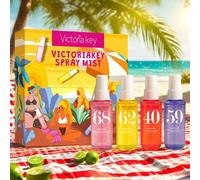 Shein 4 PIEZAS Spray de fragancia brasileño de 40 ml - Aroma de larga duración y multicapa, con notas de vainilla, coco, floral, frutal, cítrico, madera, ac
