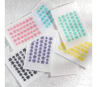 Shein 40 piezas/160 piezas/360 piezas Pegatinas de colores para cubrir el rostro con dibujos animados, parches de hidrogel, esenciales para fotos, pegatinas