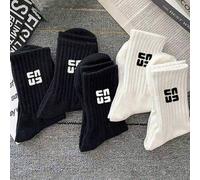 Shein 40 piezas/30 piezas/24 piezas Calcetines deportivos cómodos unisex, calcetines largos para hombres para deportes y entrenamiento, calcetines largos pa