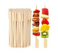 Shein 400/200/100/50/10 piezas/Paquete Tenedores de bambú, adecuados para el hogar, restaurante, mercado nocturno, actividades al aire libre, tiendas de fru