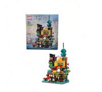 Shein 40705 Micro Ninjago Garden City Bloques de construcción para niños y niñas Construyendo juguetes para niños