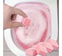 Shein 5/10/20 piezas Limpiador de inodoro de alta esodorizante y eliminador de sarro de orina, tabletas de limpieza de inodoro, agente anti-espu