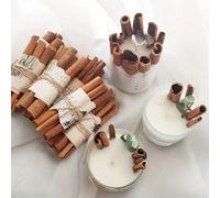 Shein 5/10 piezas de Palitos de Canela, Decoración de Velas de Aromaterapia con Flores de Canela Secas, Accesorios de Materiales DIY para Hacer Velas de Aro