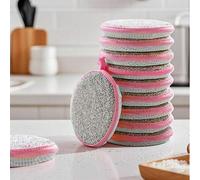 Shein 5/10 piezas, Esponja para lavar platos de doble cara, herramientas de limpieza del hogar, cepillo para lavar vajilla de cocina (Debido a diferentes lo