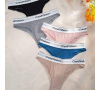 Shein 5 packs de calzoncillos deportivos con cintura de cinta con letra