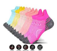 Shein 5 paquetes de calcetines tobilleros deportivos para mujer. Calcetines de compresión para correr, cómodos y suaves. 20 PIEZAS, 30 PIEZAS, 40 PIEZAS, 60