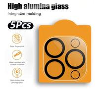 Shein 5 piezas de película protectora de lente de alta definición, cubierta de lente a prueba de arañazos compatible con iPhone 11/12/13/14/15/16/16 Plus/16
