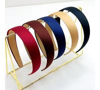 Shein 5 piezas Diadema ancha sólida, Dopamina, Diadema, Aros para el cabello, Accesorios para el hogar, Diadema para el cuidado de la piel, Accesorios para