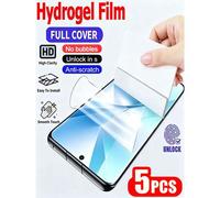 Shein 5 piezas Película protectora de pantalla de hidrogel de alta claridad, compatible con Xiaomi 17T 15T Poco X7 X8 M8 F7 Pro/ Note 15 14 13 4G 5G A7 A5 A