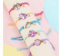 Shein 5 Piezas Pulsera Decorada Con Dibujos Animados Para Niñas