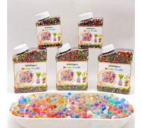Shein 50.000 piezas/40.000 piezas/20.000 piezas/1.000 piezas Perlas de agua de colores, adecuadas para rellenar jarrones, decoración del Día de San Valentín