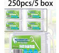 Shein 50/150/250/500 piezas Palillos de hilo dental, Hilo dental fino, Palillos de dientes, Palillos de hilo dental portátiles, Palillos de hilo dental extr