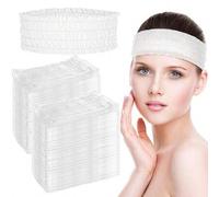 Shein 50/25/2 piezas Diademas para ducha empaquetadas individualmente, hechas de material suave y cómodo, antideslizantes, de alta elasticidad y ajuste mode
