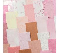 Shein 50 hojas/paquete Cuaderno de diseño minimalista y retro, material decorativo DIY para scrapbooking, regalo de vacaciones, suministros para collages he